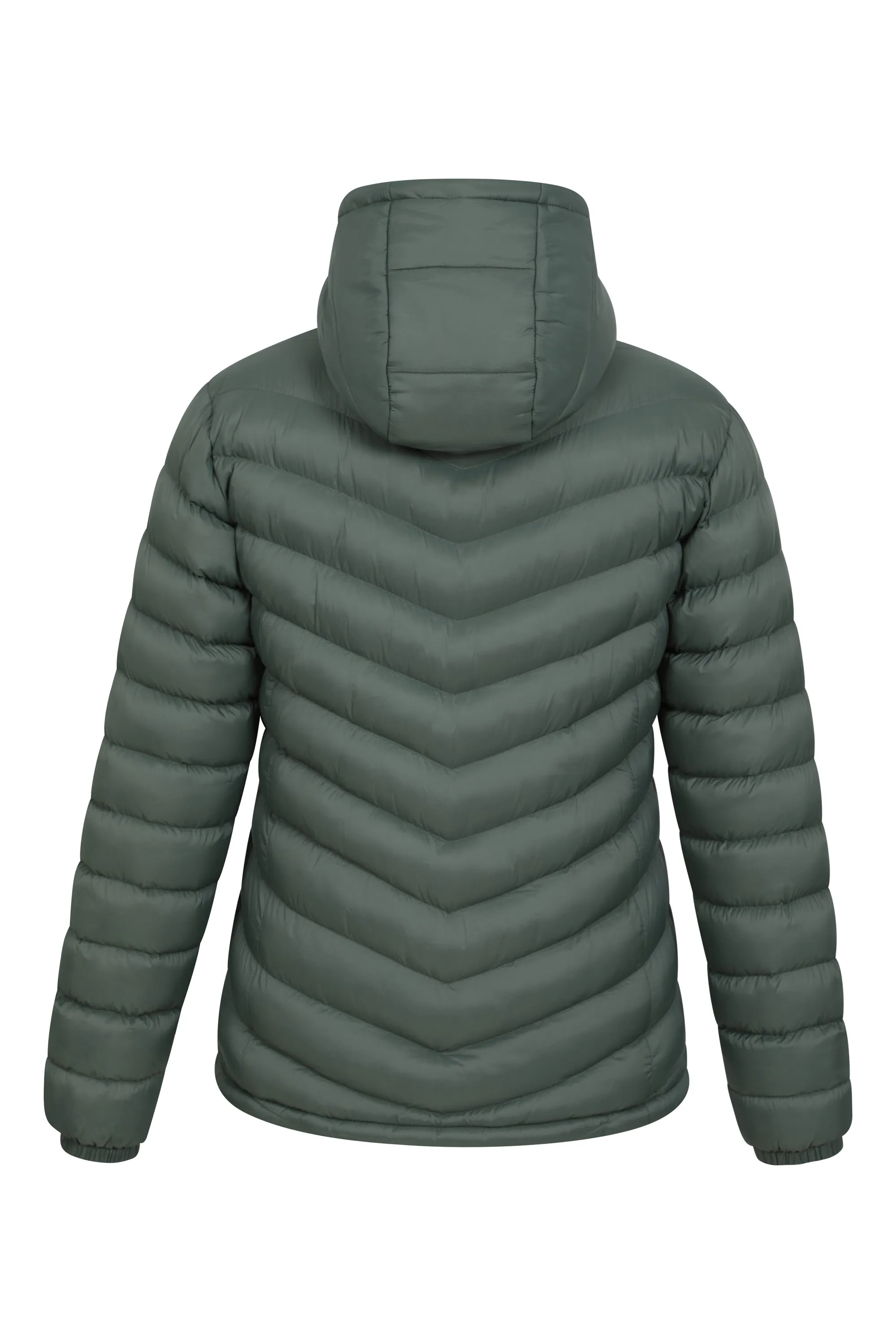 Seasons chaqueta acolchada con forro de piel para mujer