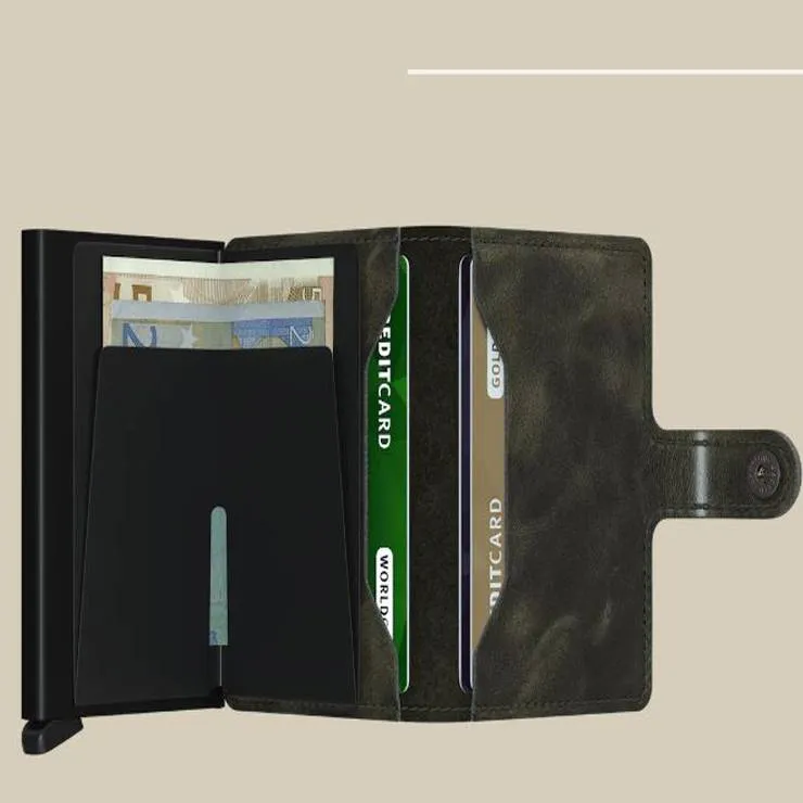Secrid Miniwallet Vintage Kaki