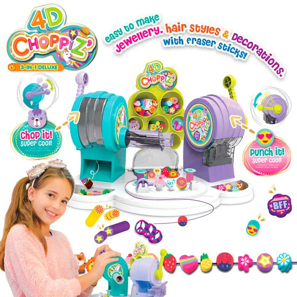 Set 3 en 1 para Hacer Pulseras 4D Tasia