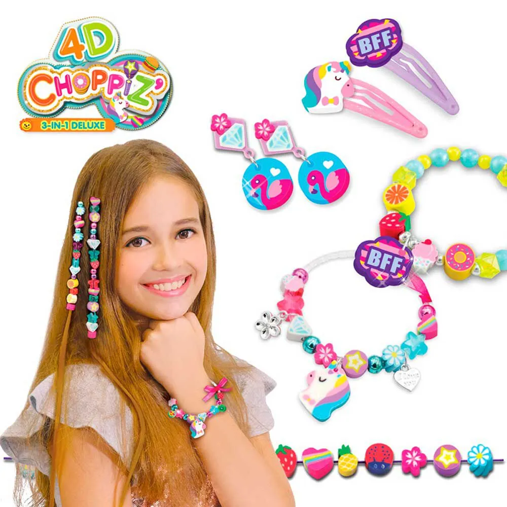 Set 3 en 1 para Hacer Pulseras 4D Tasia