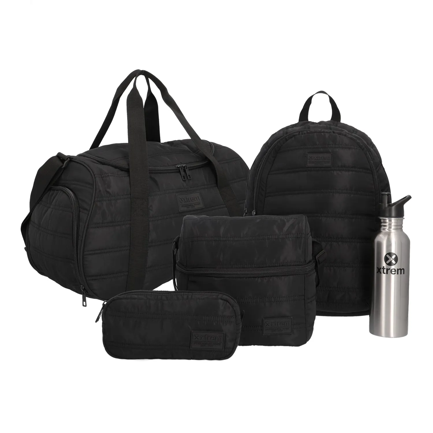 Set 5Pc Backpack Set Mega Pack 293 Black