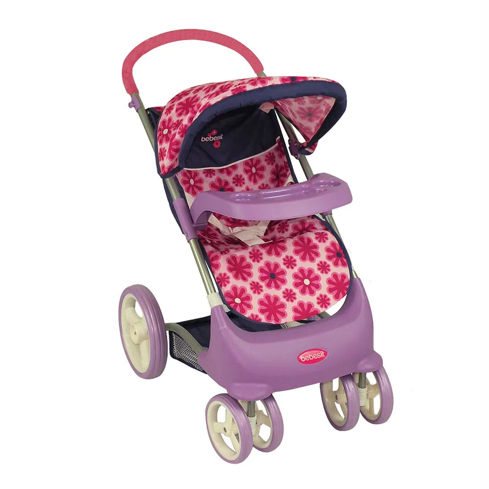 Set Coche Muñeca Bebesit