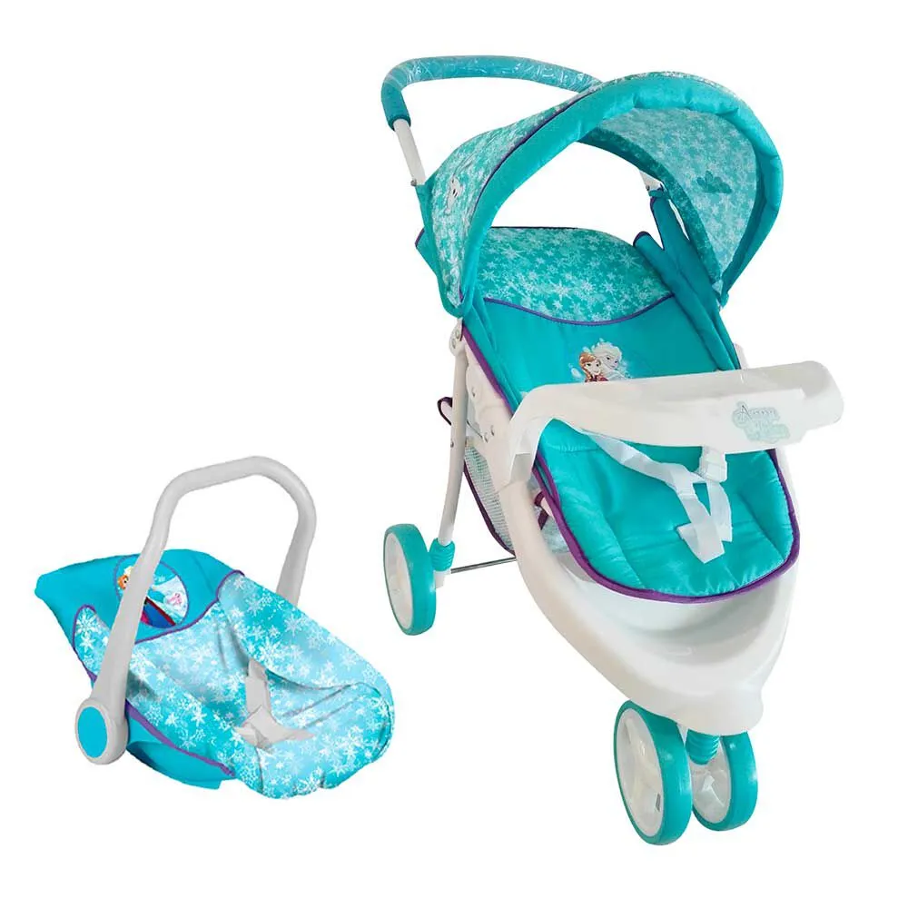 Set Coche Muñeca Jogger y Silla Frozen Disney