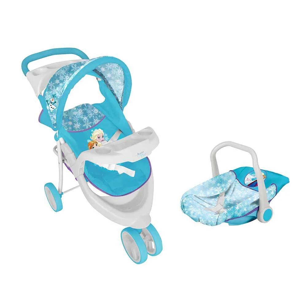 Set Coche Muñeca Jogger y Silla Frozen Disney