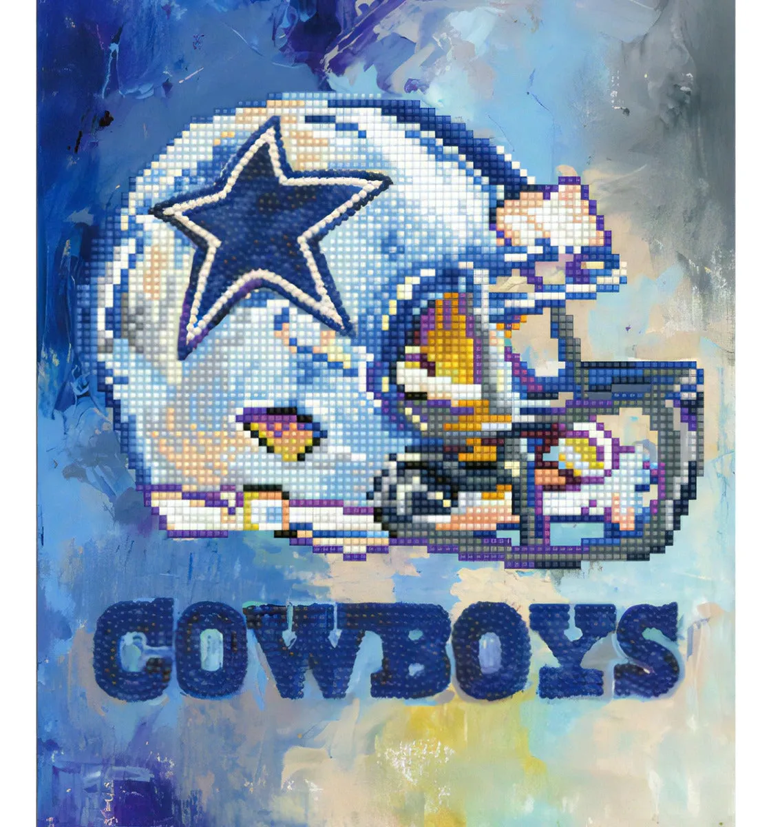 Set de Artesanía Diamond Painting NFL Dallas Cowboys