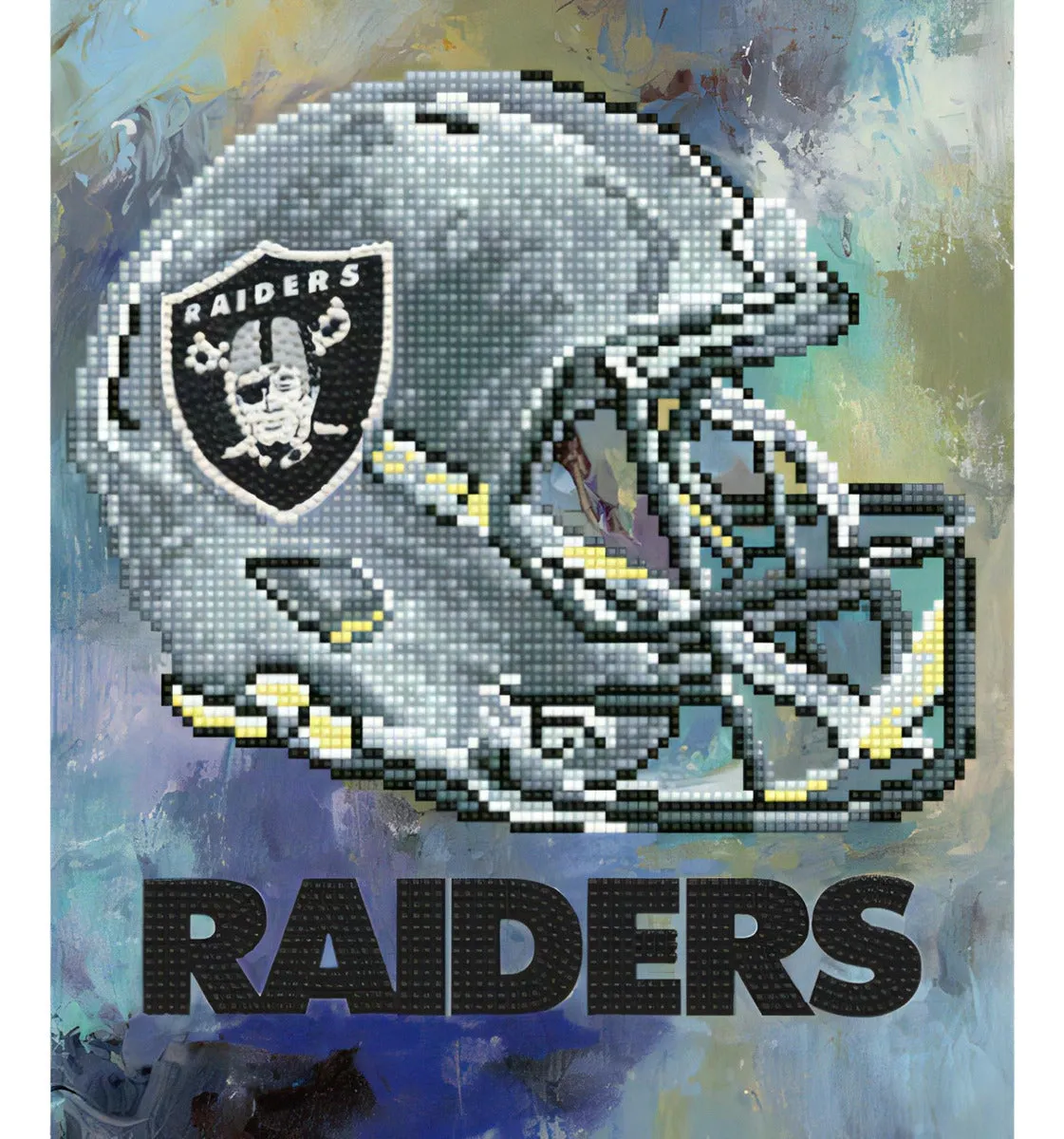 Set de Artesanía Diamond Painting NFL Las Vegas Raiders