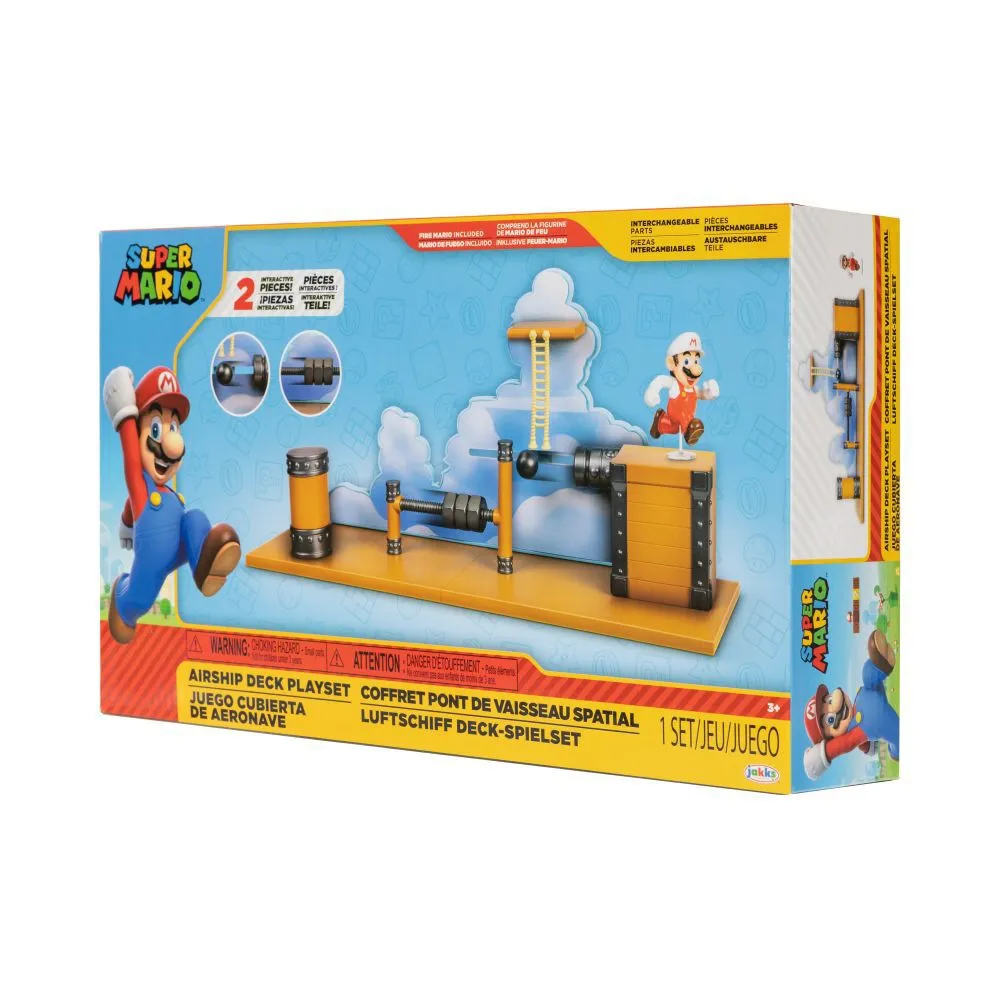 Set de Cubierta Aeronave Super Mario Bros