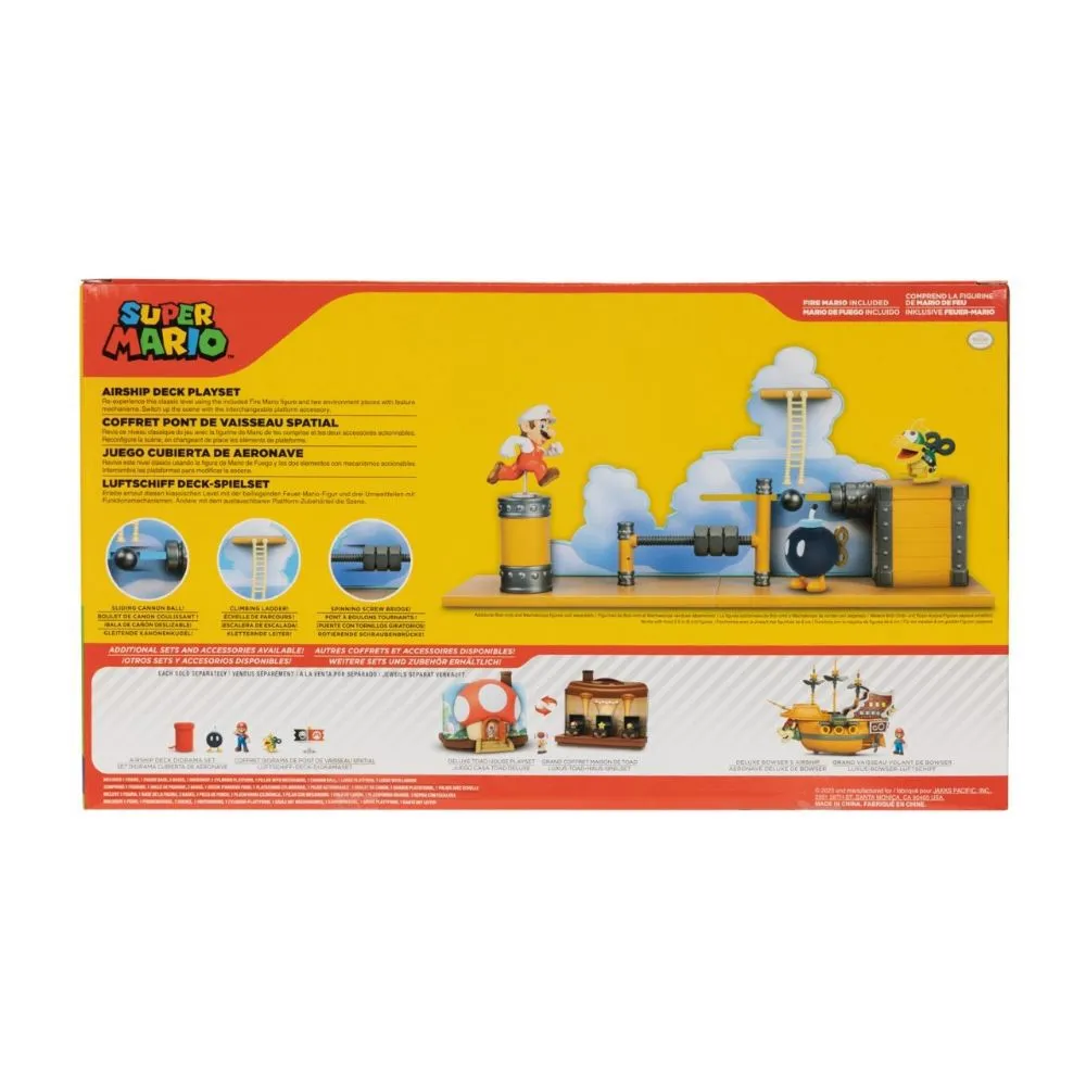 Set de Cubierta Aeronave Super Mario Bros
