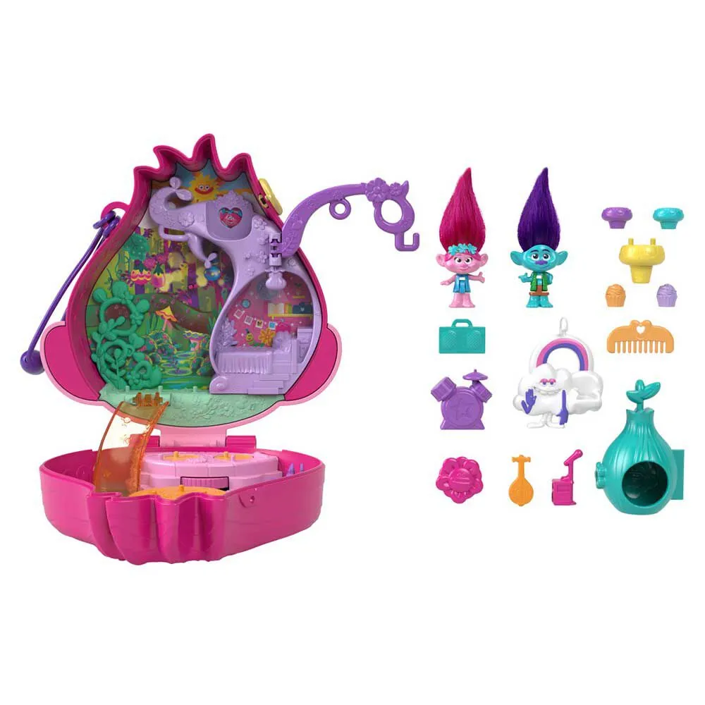 Set de Juego Compacto Trolls Polly Pocket