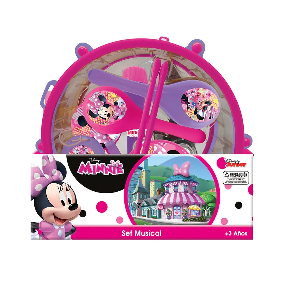 Set Musical en Tambor Minnie Disney