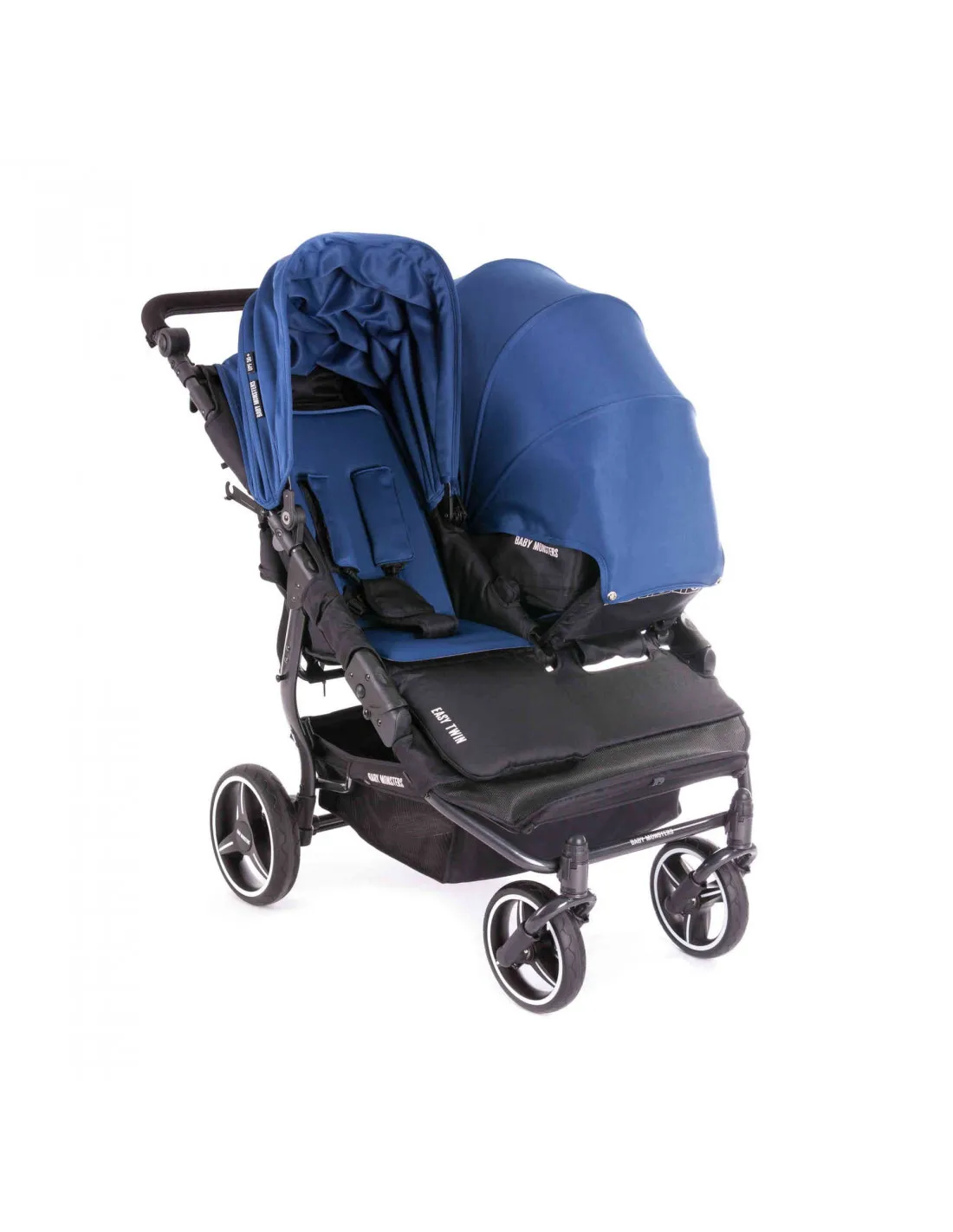 Silla gemelar Baby Monsters Easy Twin 3S Reversible Morado