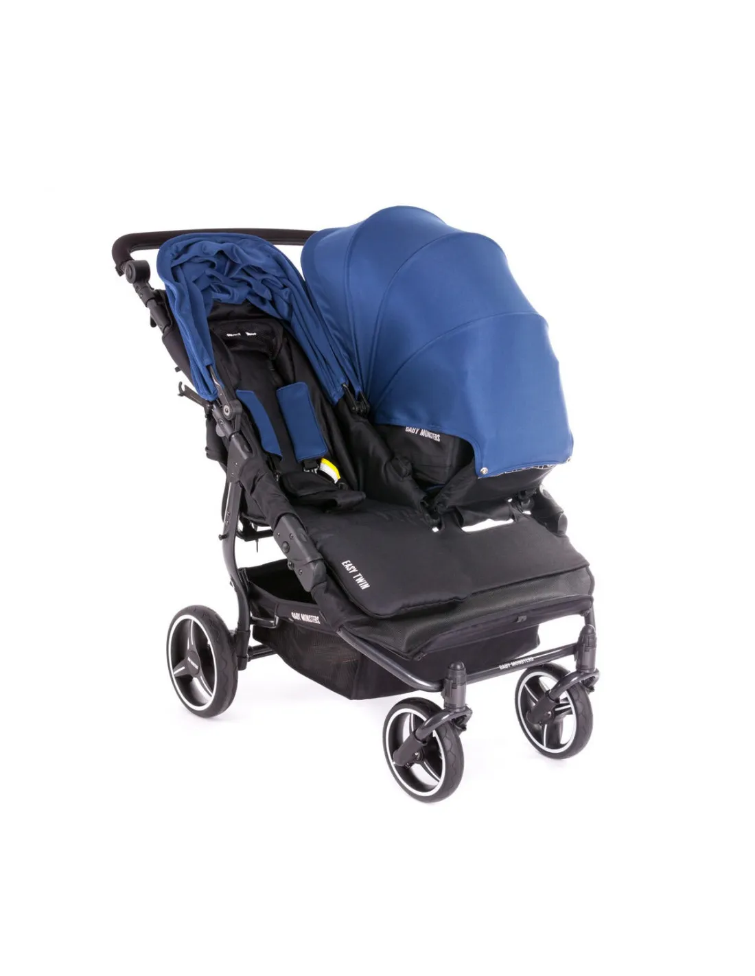 Silla gemelar Baby Monsters Easy Twin 3S Reversible Morado