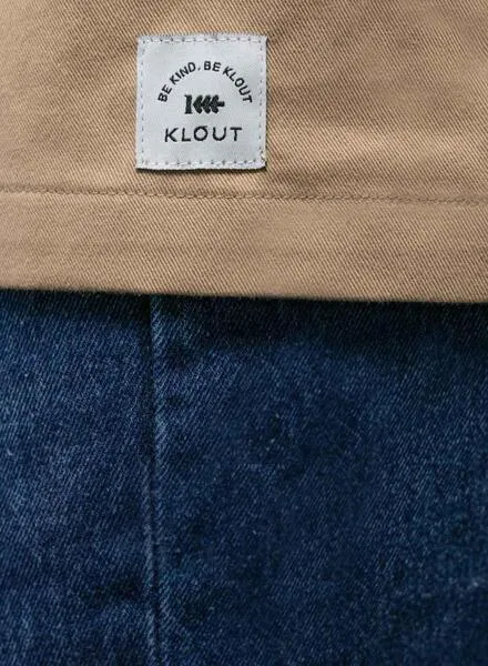Sobrecamisa Klout Safari Beige para Hombre