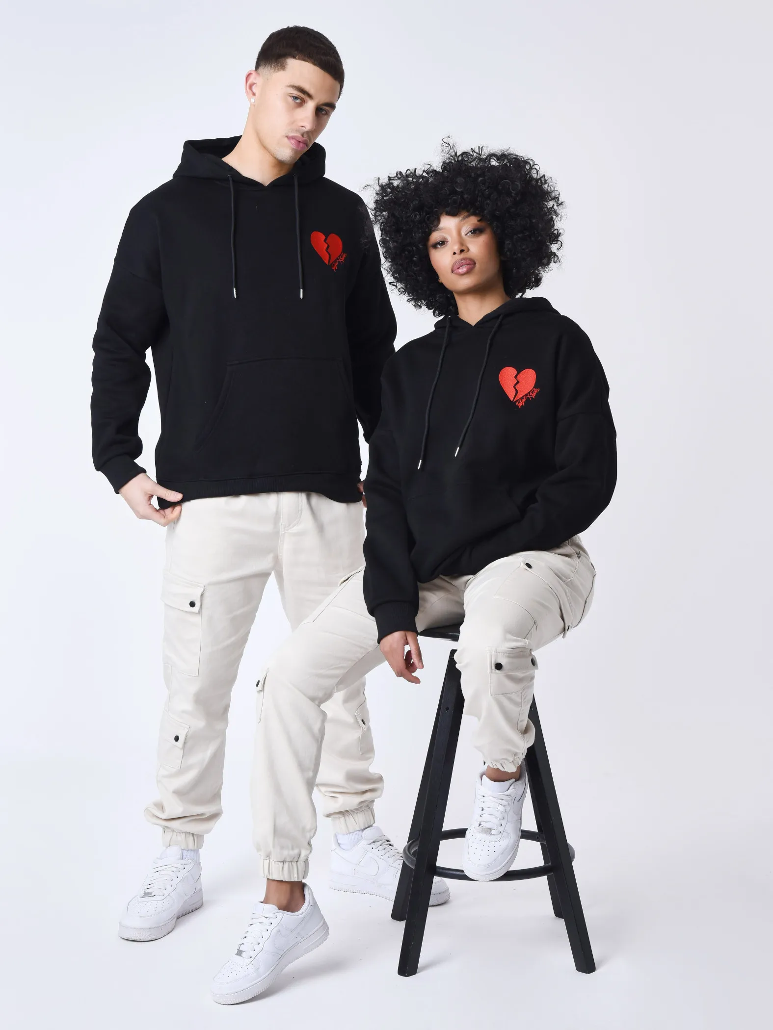 Sudadera con capucha Broken Hearted