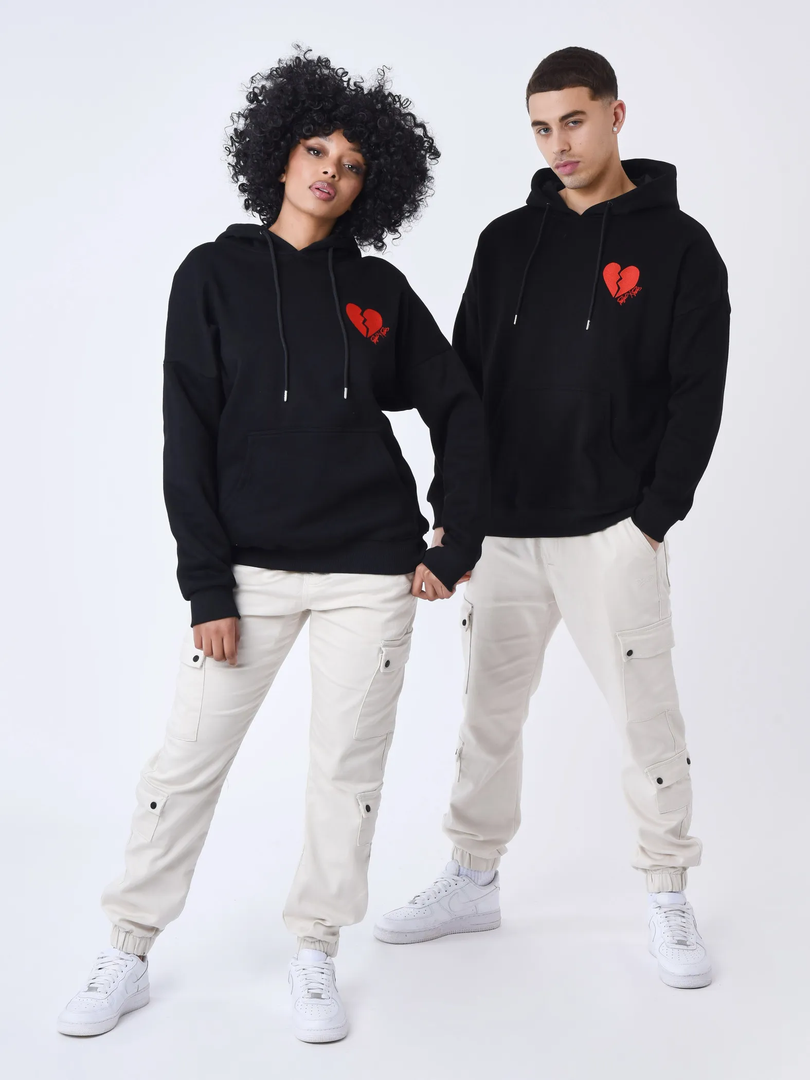 Sudadera con capucha Broken Hearted