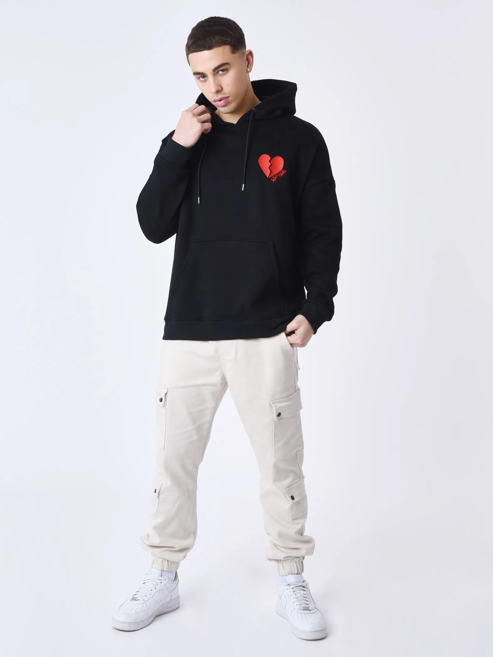 Sudadera con capucha Broken Hearted