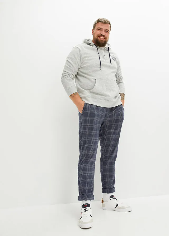 Sudadera con capucha Gris claro jaspeado