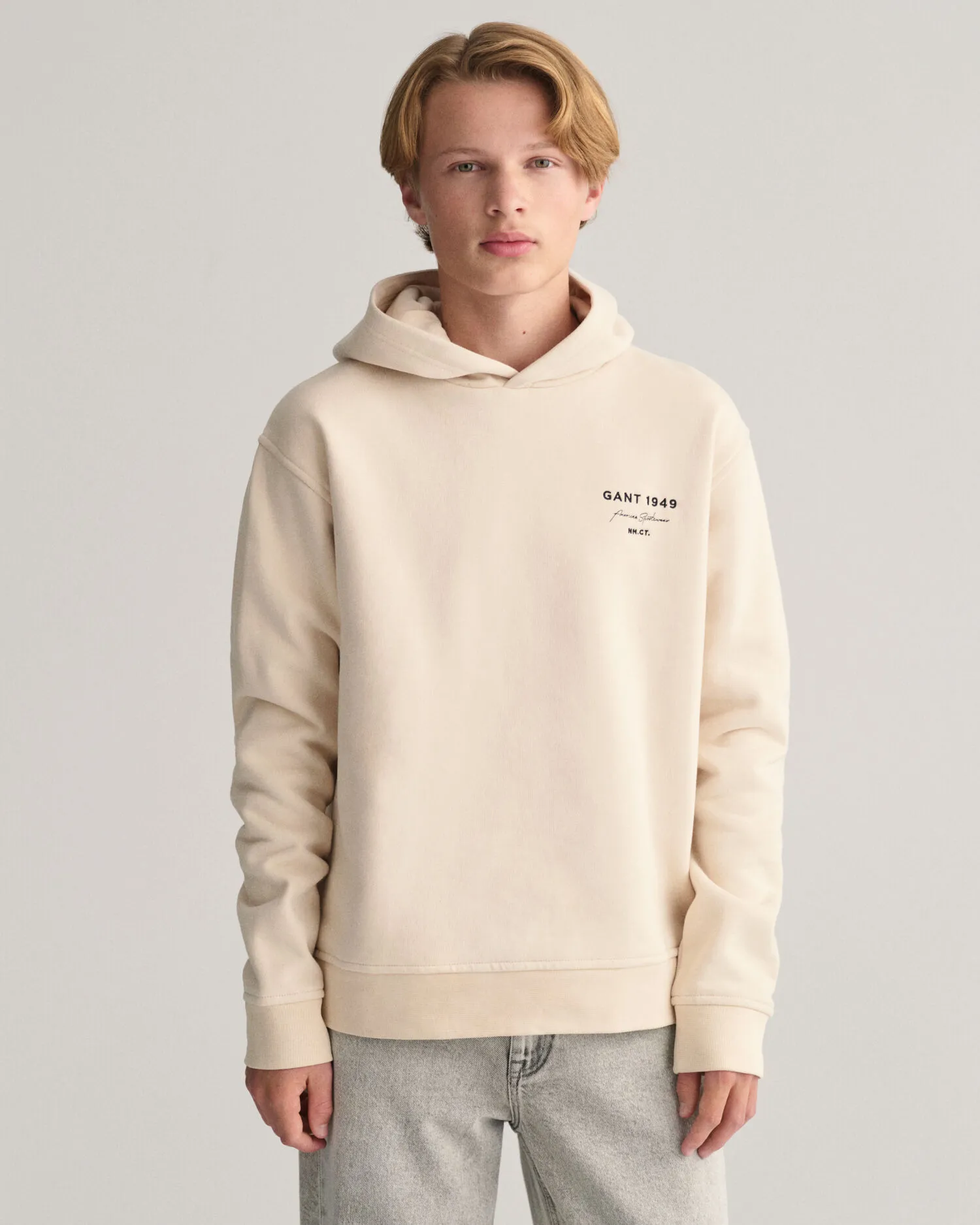 Sudadera con capucha Script Graphic Teens