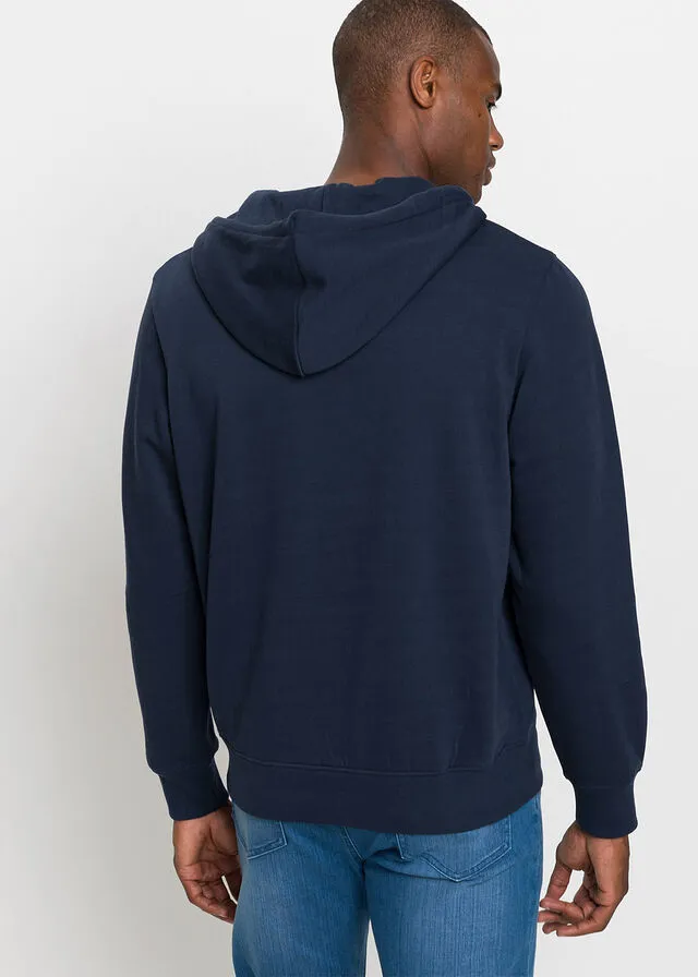Sudadera con capucha y corte cómodo Azul marino
