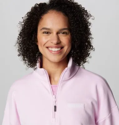 Sudadera de felpa francesa con media cremallera Marble Canyon™ para mujer