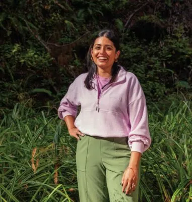 Sudadera de felpa francesa con media cremallera Marble Canyon™ para mujer