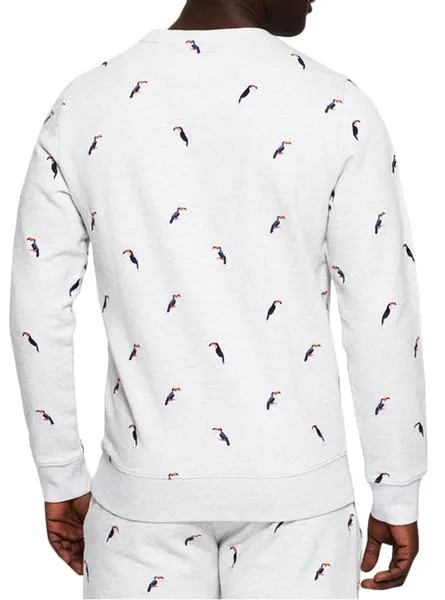 sudadera superdry aoe gris para hombre
