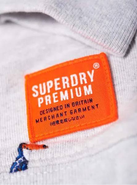 sudadera superdry aoe gris para hombre