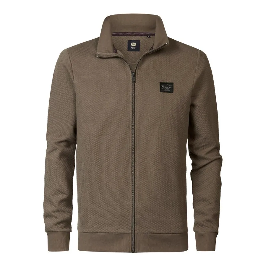  Sudaderas Petrol Men Sweater Collar Zip