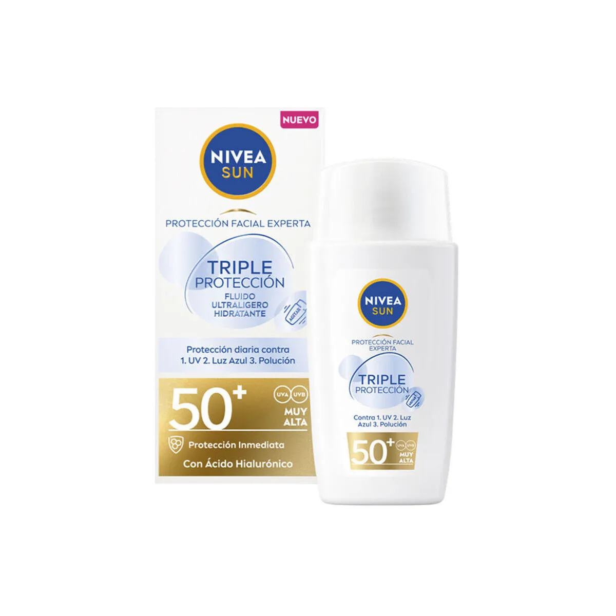 Sun Triple Proteccion Fluido Ultraligero Facial Spf50+