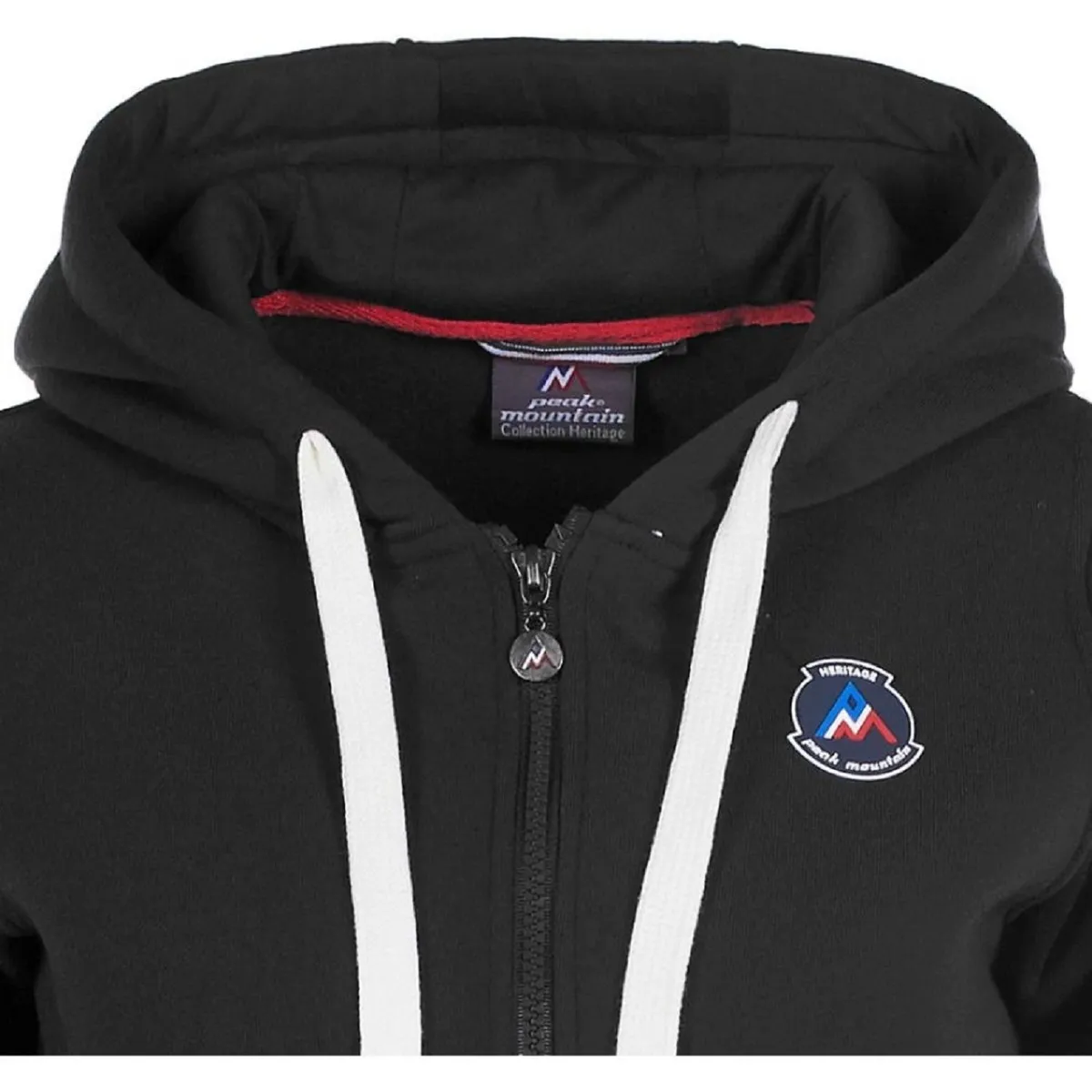 Sweat molleton zippé à capuche femme APILOT