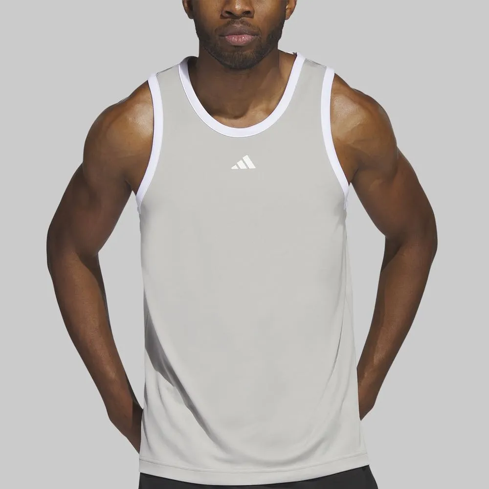 Tank adidas Basketball 3 Stripes Hombre