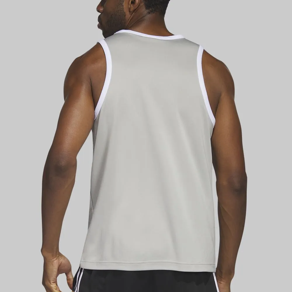 Tank adidas Basketball 3 Stripes Hombre