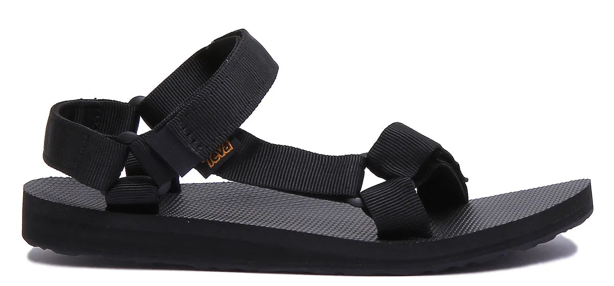 Teva Original Universal Sandalia vegana con tira delantera y trasera icónica para mujer en multicolor
