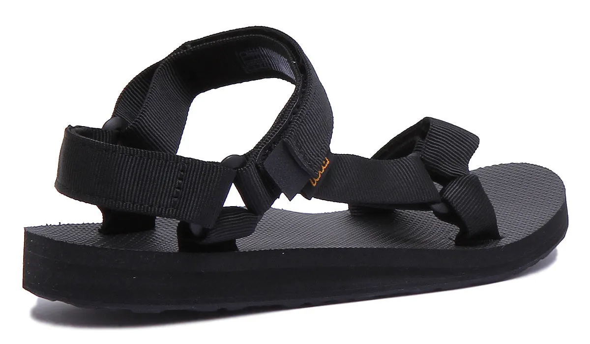 Teva Original Universal Sandalia vegana con tira delantera y trasera icónica para mujer en multicolor