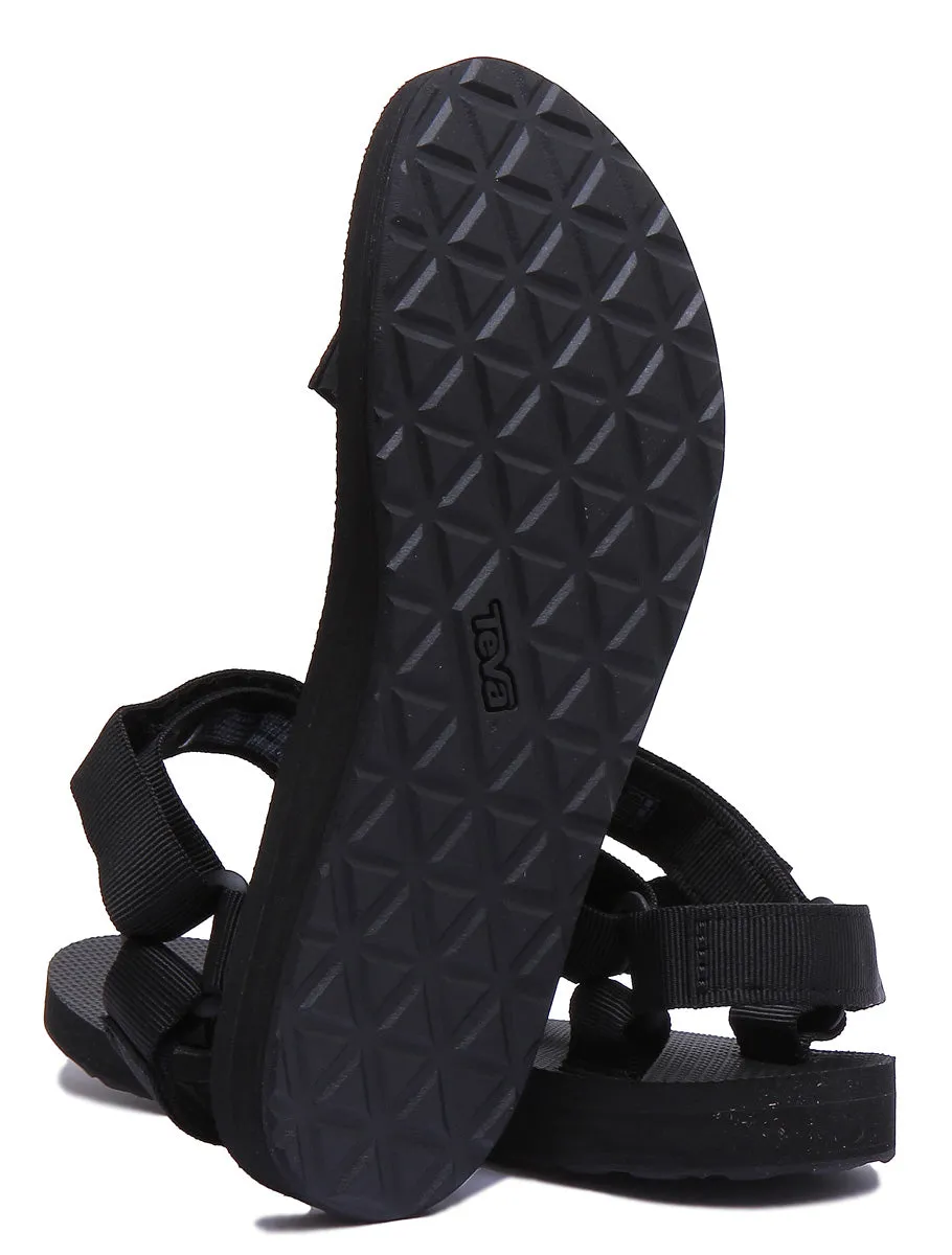 Teva Original Universal Sandalia vegana con tira delantera y trasera icónica para mujer en multicolor