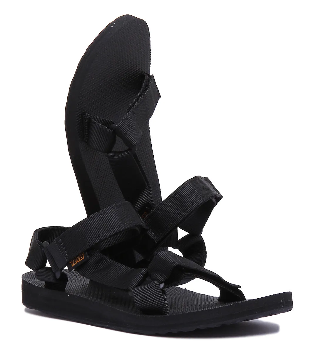 Teva Original Universal Sandalia vegana con tira delantera y trasera icónica para mujer en multicolor