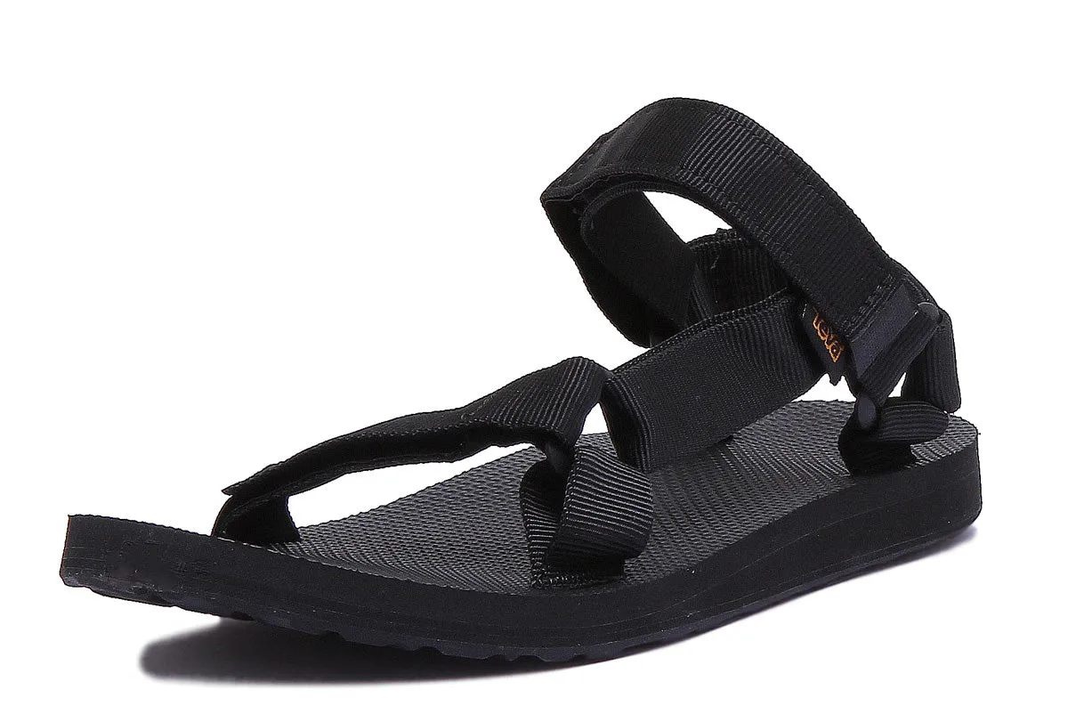 Teva Original Universal Sandalia vegana con tira delantera y trasera icónica para mujer en multicolor