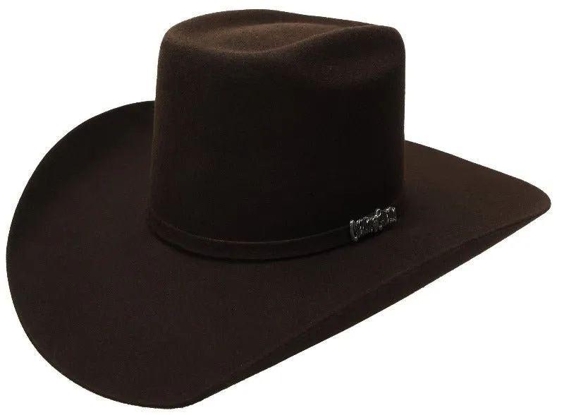 Texana Cuernos Chuecos 6X Horma Vakera Color Cafe Chocolate