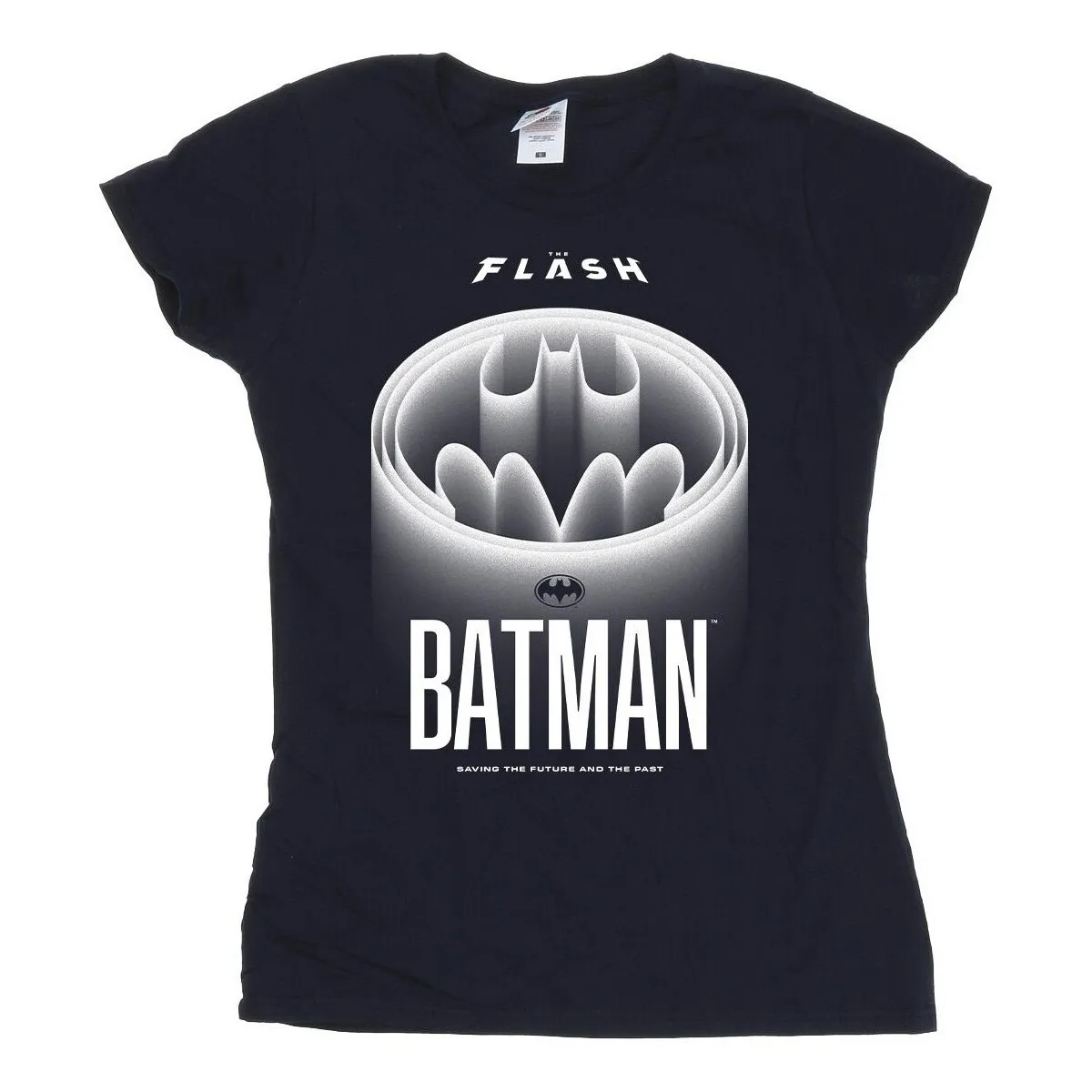 The Flash Batman White Logo