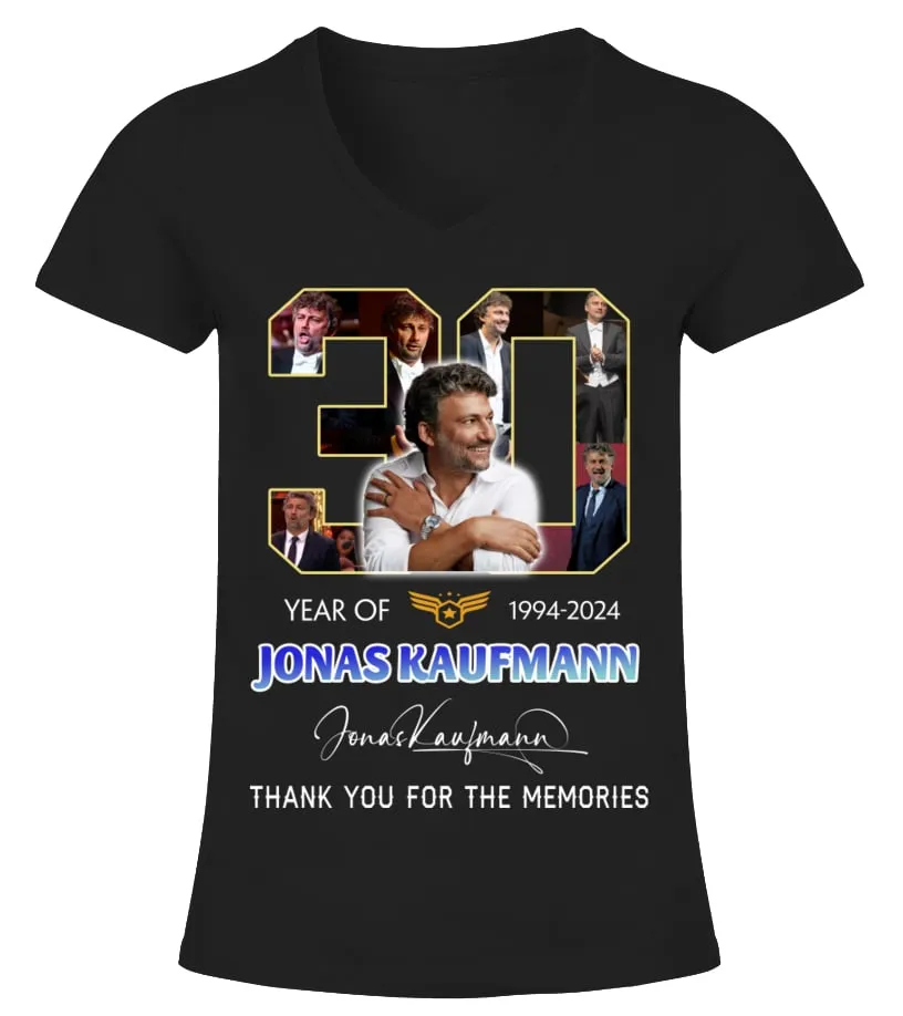 the memories Jonas Kaufmann  Camiseta cuello pico Mujer