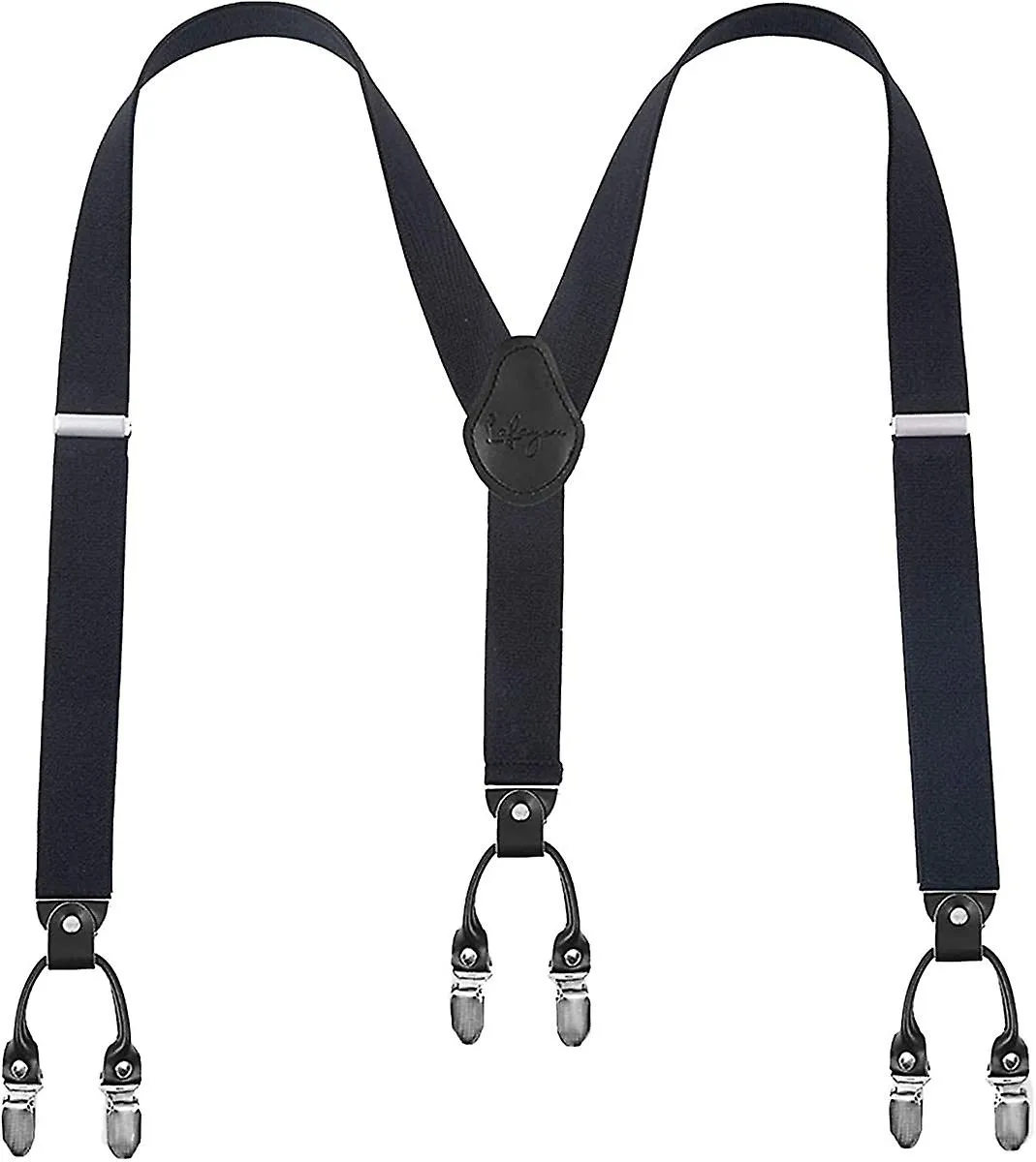 TIRANTES PARA HOMBRE YBACK TIRANTES PARA YETSYE MEN 35MM COLOR CON 6 CLIPS FUERTES DE ALTA RESISTENCIA