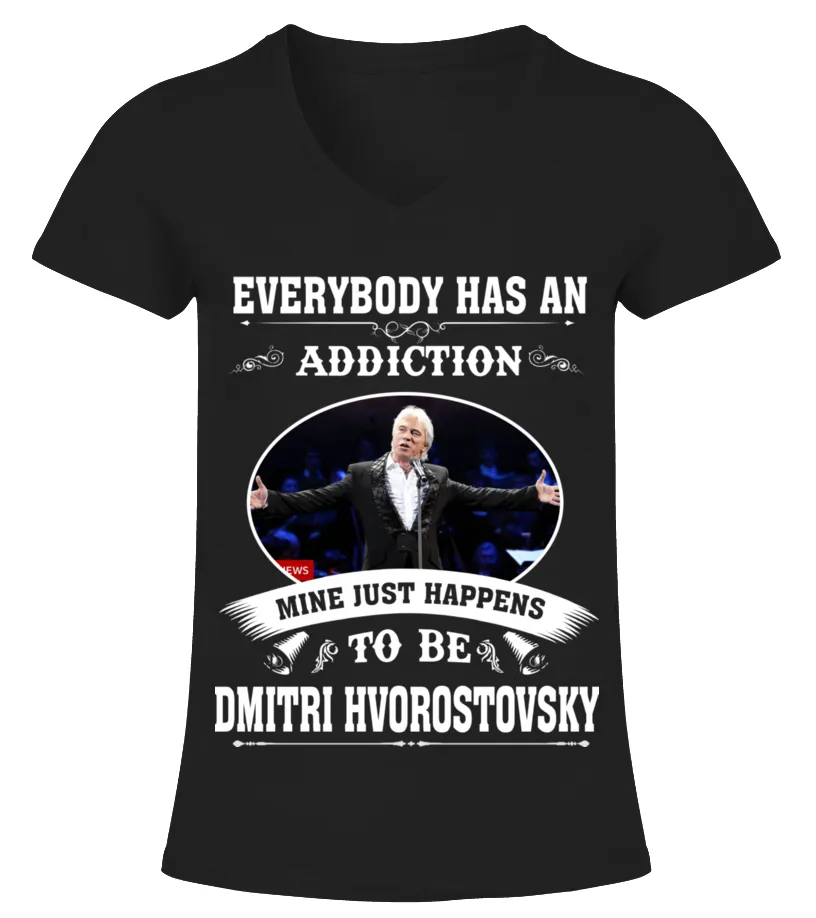 TO BE DMITRI HVOROSTOVSKY Camiseta cuello pico Mujer