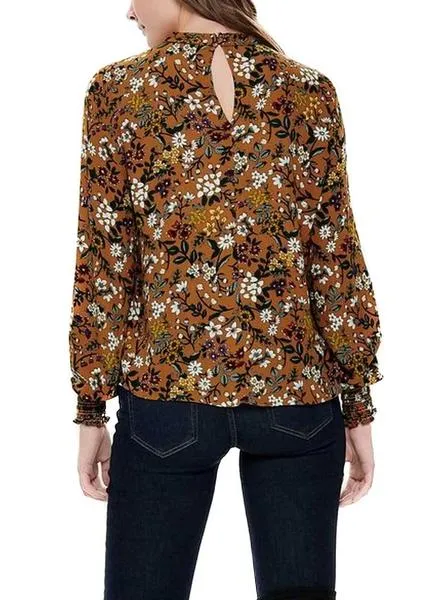top only naomi marron para mujer