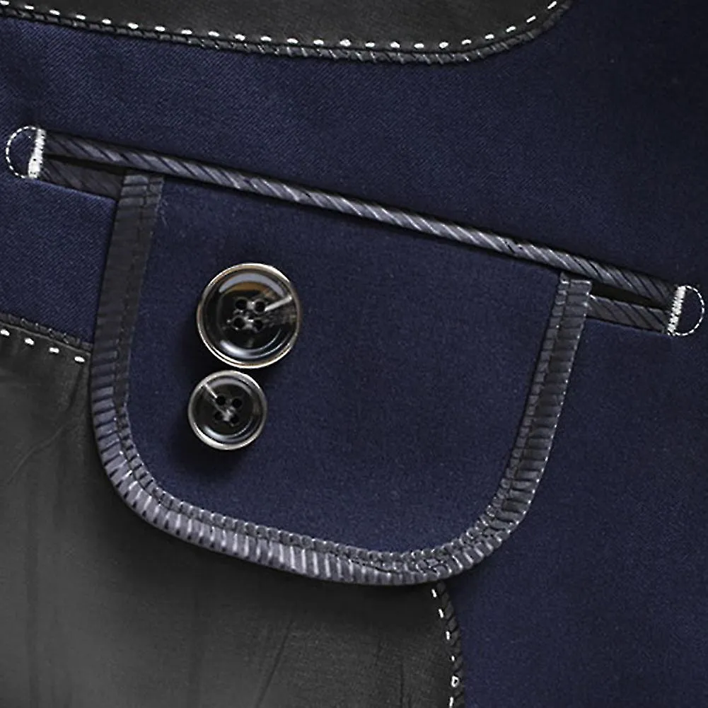 Traje de 3 piezas para hombre Esmoquin slim fit con un botón, pantalones de chaleco de chaqueta para fiesta, boda y negocios