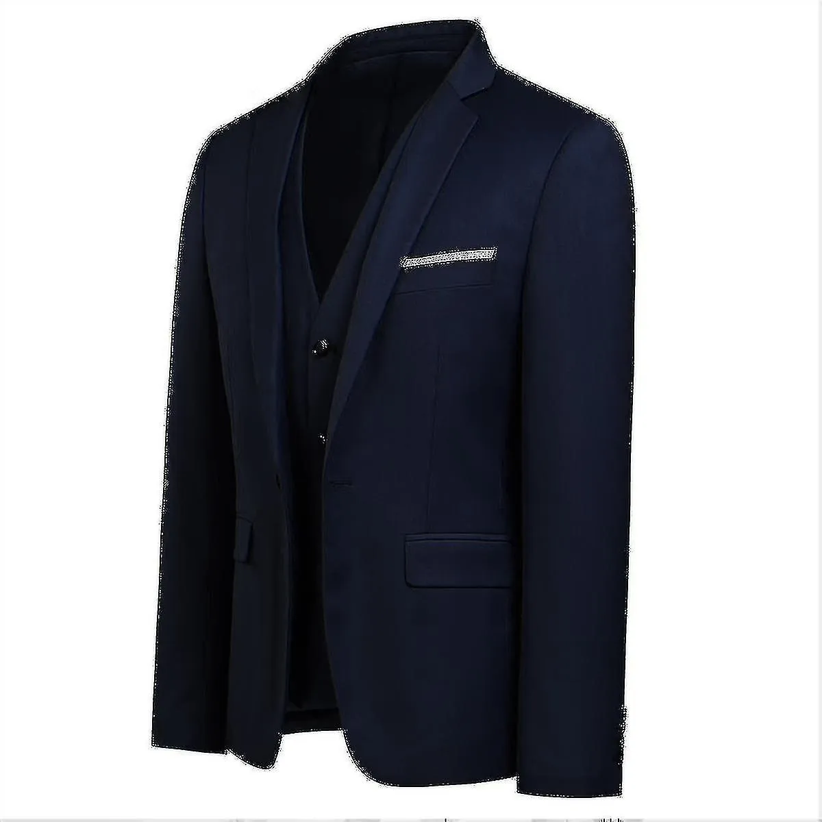 Traje de hombre Casual de negocios 3 piezas Traje Blazer Pantalones Chaleco 9 Colores Z Artículos más vendidos Xd.