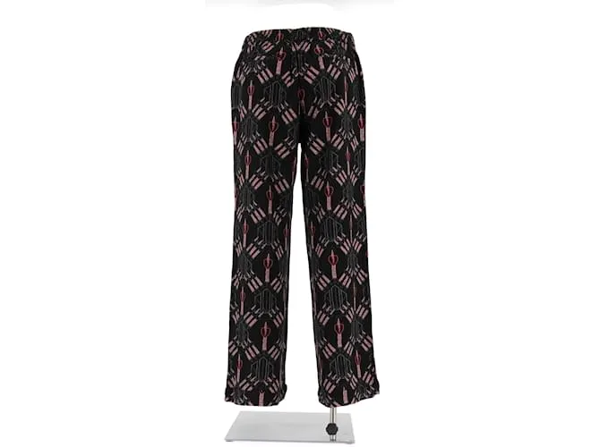 VALENTINO GARAVANI Pantalón T.Seda M Internacional Negro 