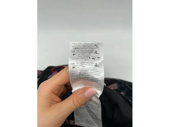 VALENTINO GARAVANI Pantalón T.Seda M Internacional Negro 