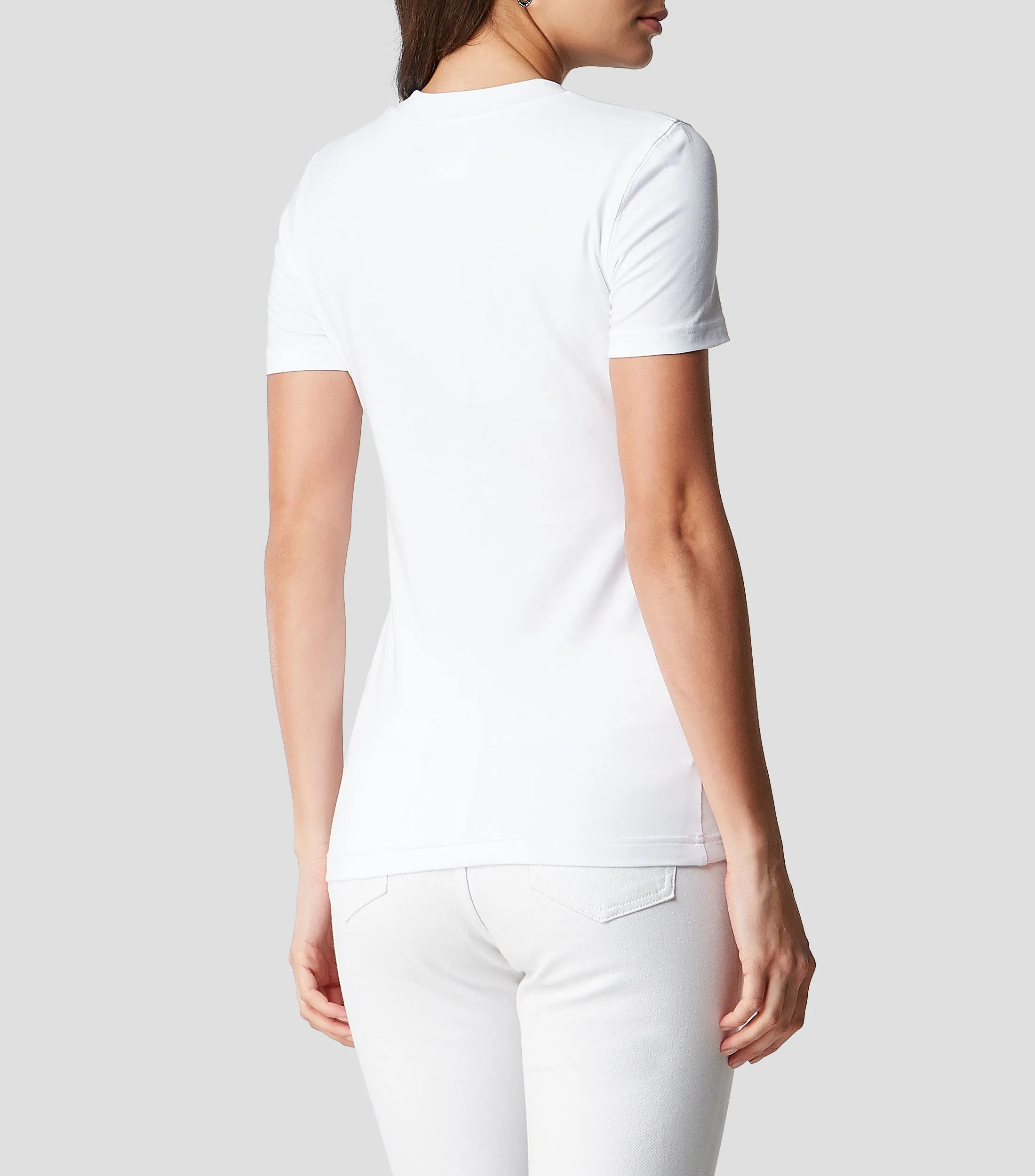 Versace Jeans Couture Playera cuello redondo manga corta Mujer