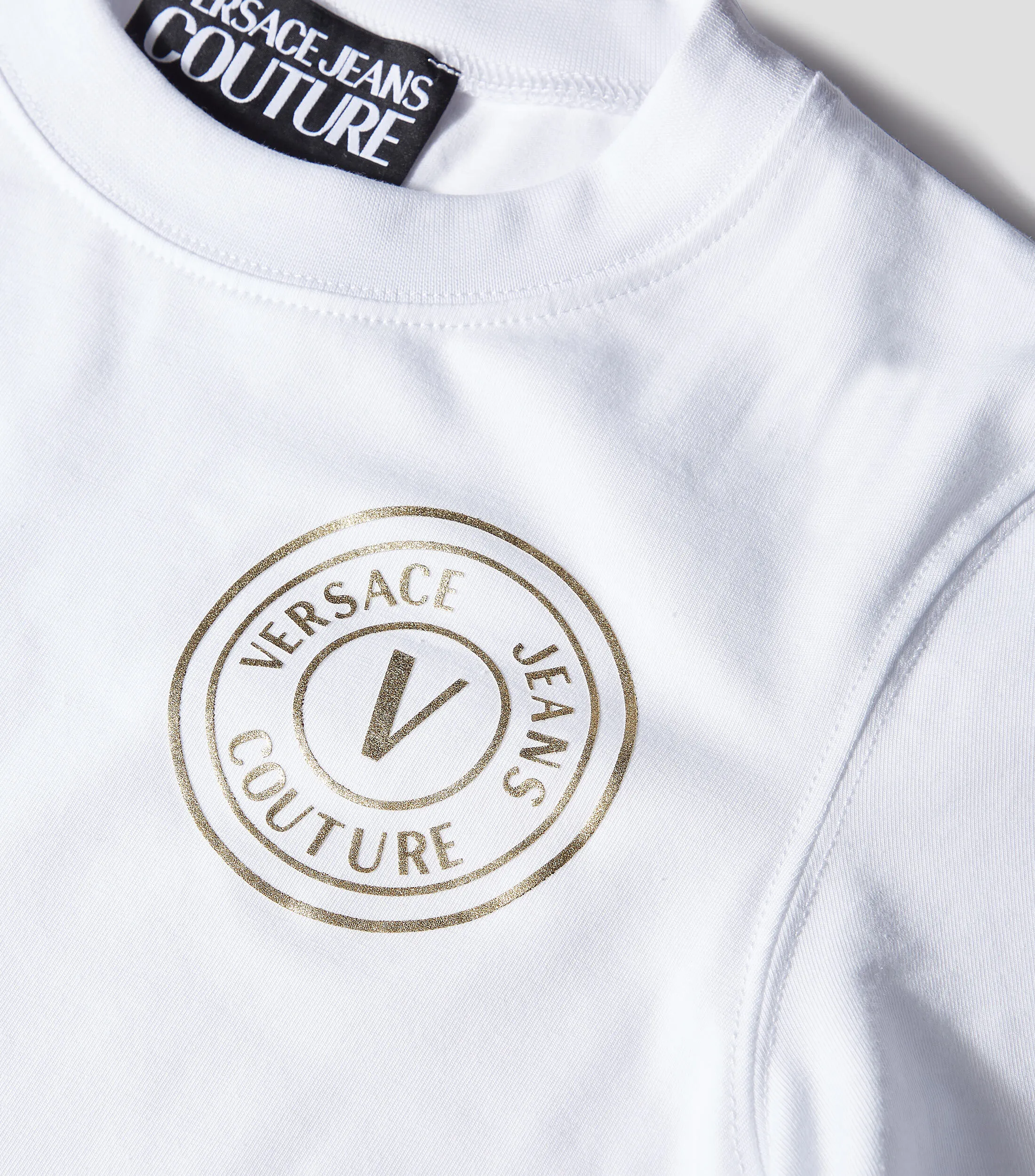 Versace Jeans Couture Playera cuello redondo manga corta Mujer