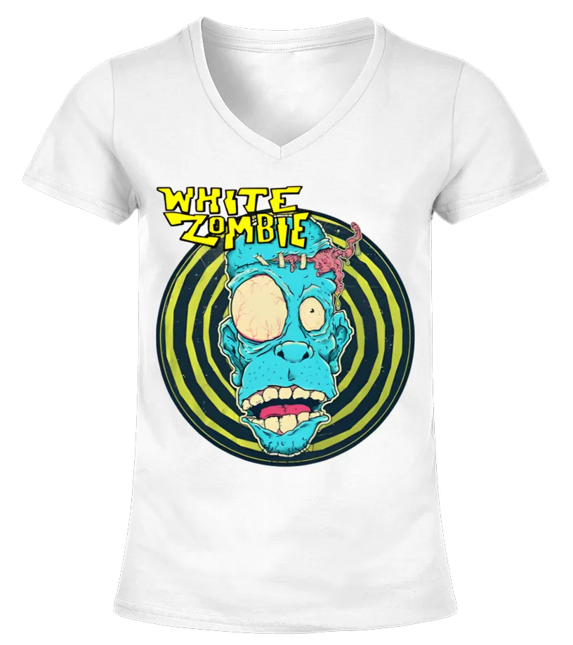 White Zombie OR (1) Camiseta cuello pico Mujer